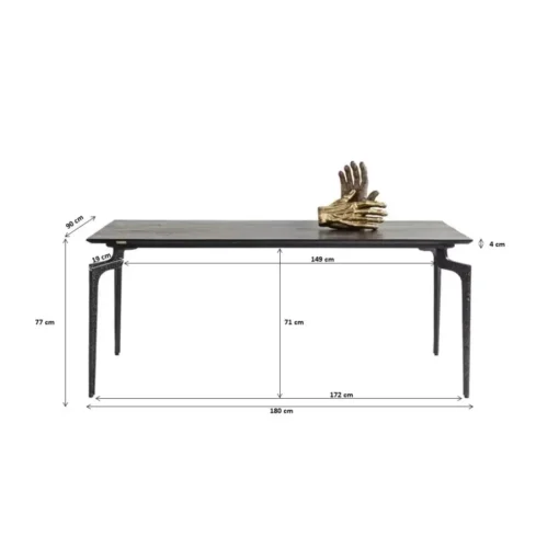 KARE Design Tische-Tisch Bug 180X90Cm