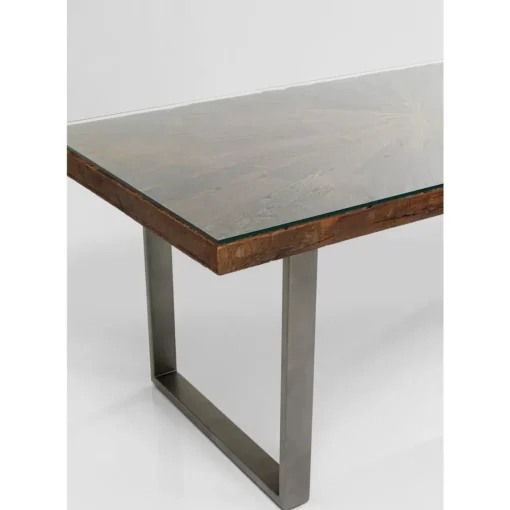 KARE Design Tische-Tisch Conley Rohstahl 180X90