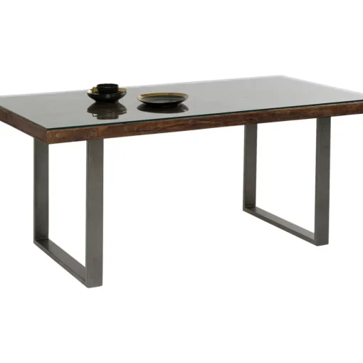 KARE Design Tische-Tisch Conley Rohstahl 180X90