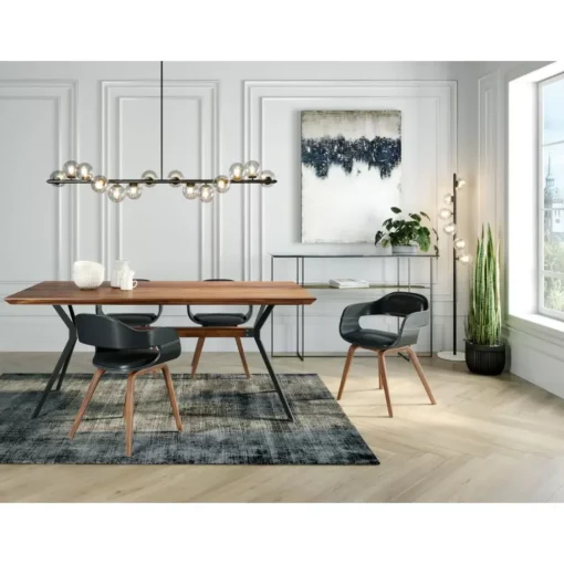 KARE Design Tische-Tisch Downtown Walnuss 220X100Cm