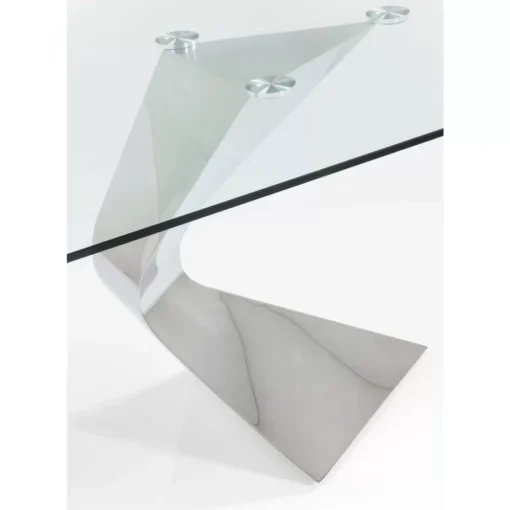 KARE Design Tische-Tisch Gloria Chrome 200X100Cm