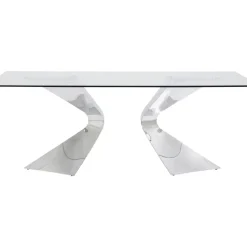 KARE Design Tische-Tisch Gloria Chrome 200X100Cm