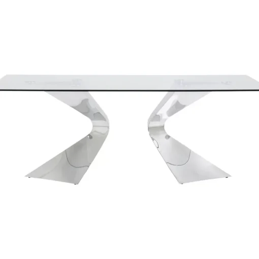 KARE Design Tische-Tisch Gloria Chrome 200X100Cm