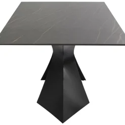 KARE Design Outdoormöbel-Tisch Gloria Outdoor Keramik Schwarz 180X90Cm