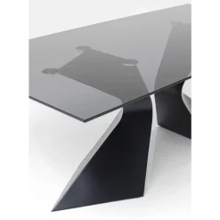 KARE Design Tische-Tisch Gloria Schwarz 200X100Cm