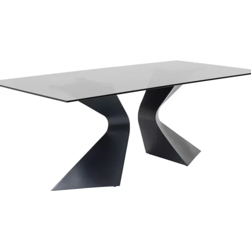 KARE Design Tische-Tisch Gloria Schwarz 200X100Cm