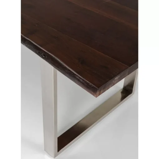 KARE Design Tische-Tisch Harmony Dunkel Chrom 180X90
