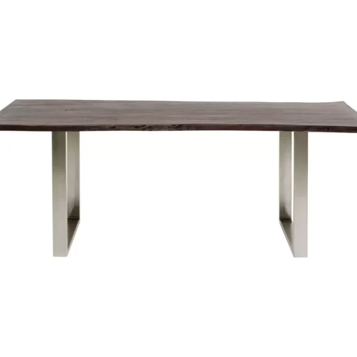 KARE Design Tische-Tisch Harmony Dunkel Chrom 180X90