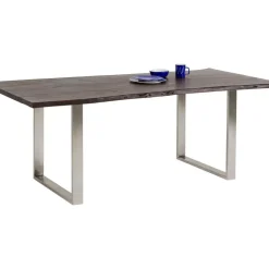KARE Design Tische-Tisch Harmony Dunkel Chrom 180X90
