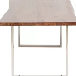 KARE Design Tische-Tisch Harmony Dunkel Chrom 180X90