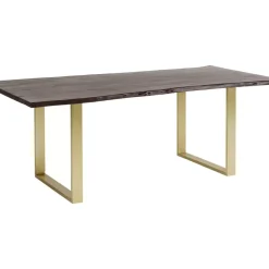 KARE Design Tische-Tisch Harmony Dunkel Messing 160X80