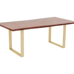 KARE Design Tische-Tisch Harmony Dunkel Messing 160X80