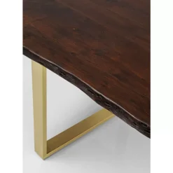 KARE Design Tische-Tisch Harmony Dunkel Messing 200X100