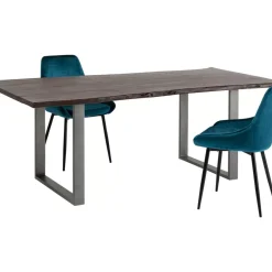 KARE Design Tische-Tisch Harmony Dunkel Rohstahl 180X90