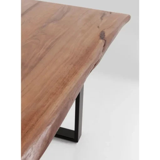 KARE Design Tische-Tisch Harmony Dunkel Rohstahl 200X100