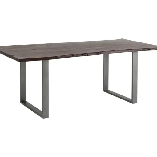 KARE Design Tische-Tisch Harmony Dunkel Rohstahl 200X100