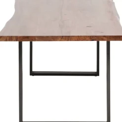 KARE Design Tische-Tisch Harmony Dunkel Rohstahl 200X100