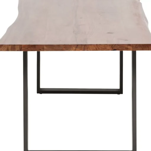 KARE Design Tische-Tisch Harmony Dunkel Rohstahl 200X100