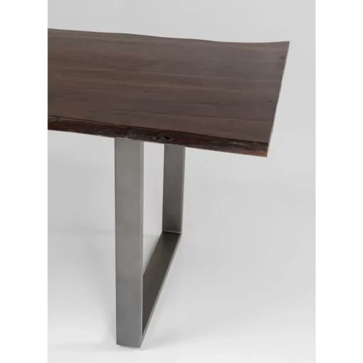 KARE Design Tische-Tisch Harmony Dunkel Rohstahl 200X100