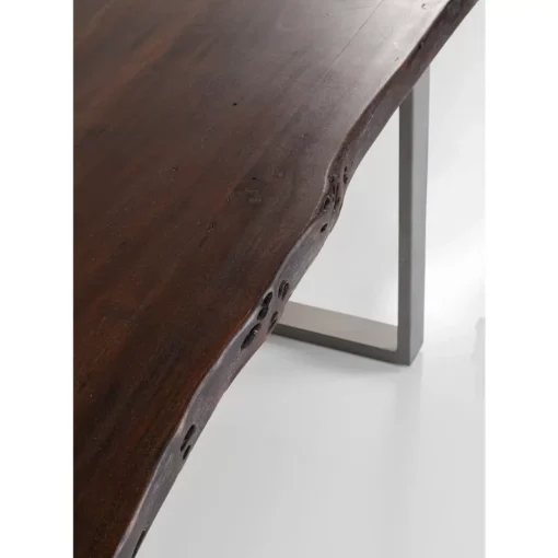 KARE Design Tische-Tisch Harmony Dunkel Rohstahl 200X100
