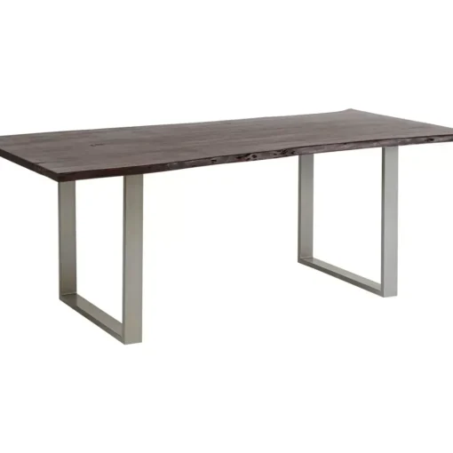 KARE Design Tische-Tisch Harmony Dunkel Silber 160X80