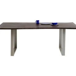 KARE Design Tische-Tisch Harmony Dunkel Silber 180X90
