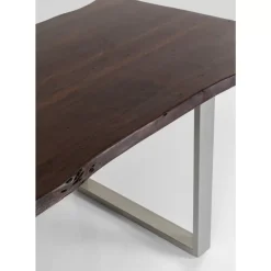 KARE Design Tische-Tisch Harmony Dunkel Silber 200X100