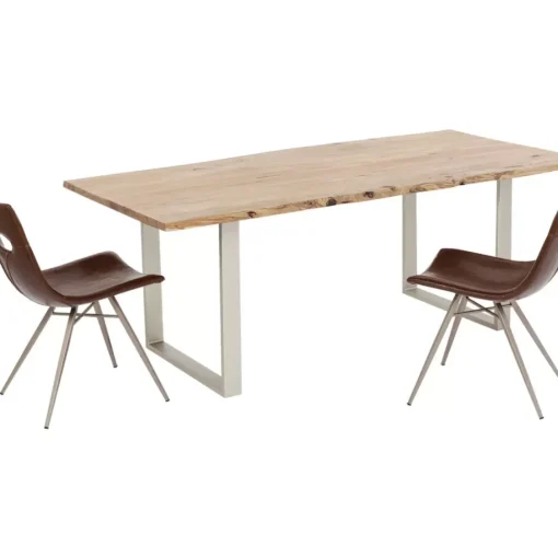 KARE Design Tische-Tisch Harmony Silber 180X90