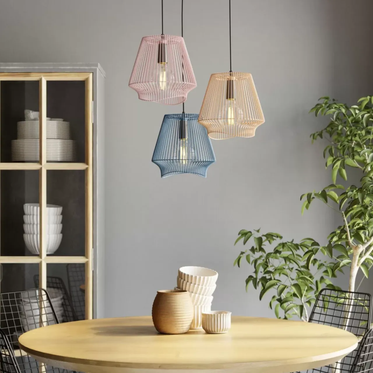 KARE Design Tische-Tisch Invitation Set Eiche Weiss O120Cm