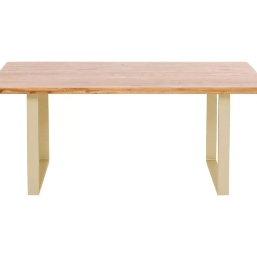 KARE Design Tische-Tisch Jackie Eiche Messing 160X80