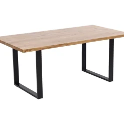 KARE Design Tische-Tisch Jackie Eiche Schwarz 160X80