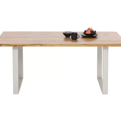 KARE Design Tische-Tisch Jackie Eiche Silber 160X80