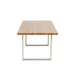 KARE Design Tische-Tisch Jackie Eiche Silber 160X80