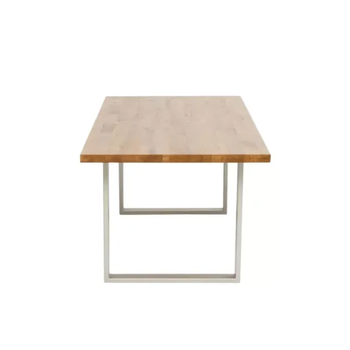 KARE Design Tische-Tisch Jackie Eiche Silber 160X80