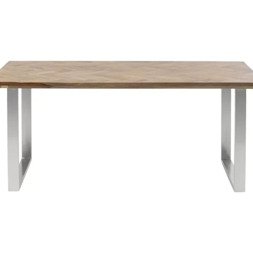 KARE Design Tische-Tisch Parquet Chrom 180X90