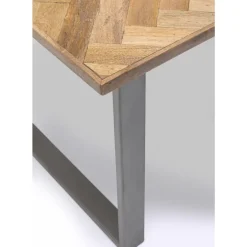 KARE Design Tische-Tisch Parquet Rohstahl 180X90Cm