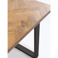 KARE Design Tische-Tisch Parquet Schwarz 180X90