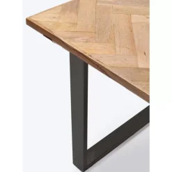 KARE Design Tische-Tisch Parquet Schwarz 180X90