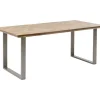 KARE Design Tische-Tisch Parquet Silber 180X90