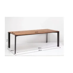 KARE Design Tische-Tisch Phoenix 220X100Cm