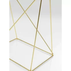 KARE Design Tische-Tisch Polar Messing Matt 8Mm Esg