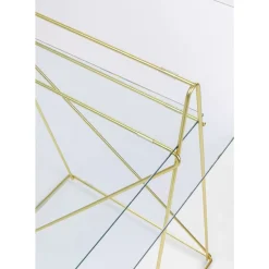 KARE Design Tische-Tisch Polar Messing Matt 8Mm Esg