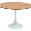 KARE Design Tische-Tisch Schickeria Eiche Weis O110Cm