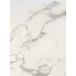 KARE Design Tische-Tisch Schickeria Marmoroptik Weis O80Cm