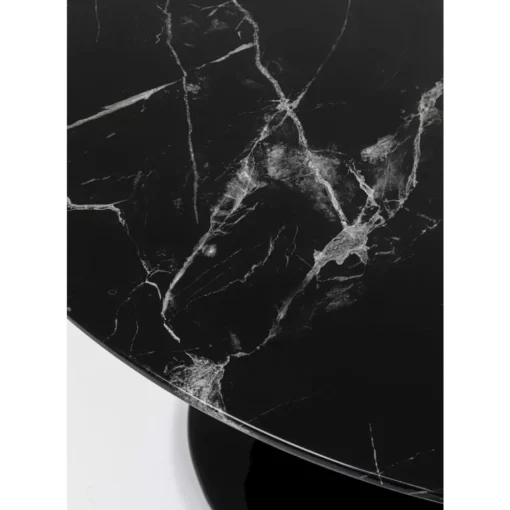 KARE Design Tische-Tisch Solo Marble Schwarz O110