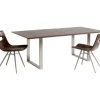 KARE Design Tische-Tisch Symphony Dunkel Chrom 200X100