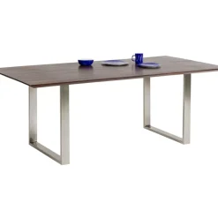 KARE Design Tische-Tisch Symphony Dunkel Chrom 200X100