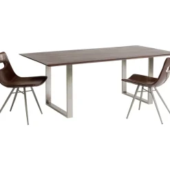KARE Design Tische-Tisch Symphony Dunkel Chrom 180X90