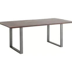 KARE Design Tische-Tisch Symphony Dunkel Rohstahl 160X80