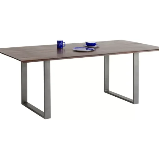 KARE Design Tische-Tisch Symphony Dunkel Rohstahl 160X80